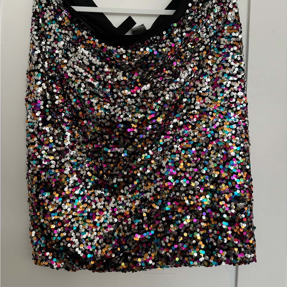 H&M Sequin Skirt